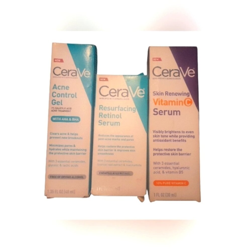 CeraVe Trio Skincare Bundle Set